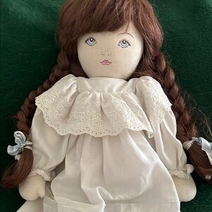 Lyndee Lou Cloth Rag Doll by Pauline Jacobson